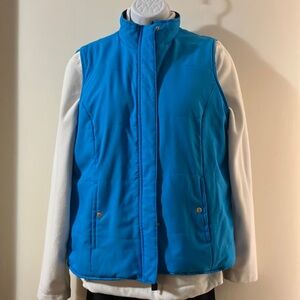 Women's Blue Vest, size large